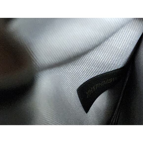 Rebecca Minkoff Women's Small Square Wallet Gray Leather Studs Bifold Zip Card - Picture 12 of 14